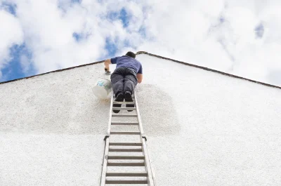 Peinture extérieure à Montreuil-au-Houlme — façades et ravalement